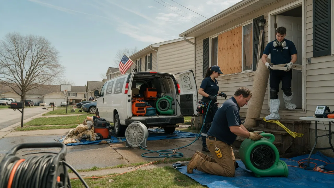 Water Damage Restoration in Leo, IN near me